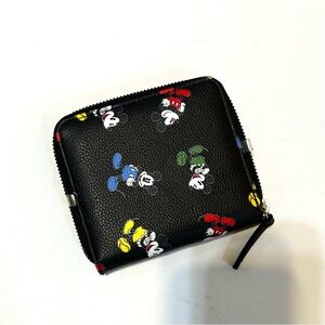Mickey Mouse Disney Black Wallet